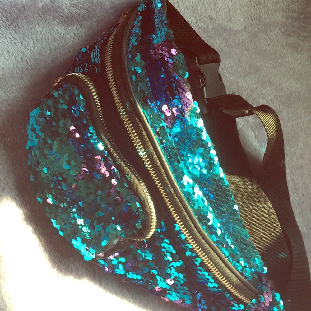 Sequined Fanny Pack